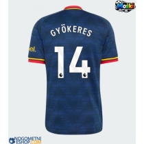 Moški Nogometni dresi Arsenal Viktor Gyokeres #14 Gostujoči 2026-27 Kratek Rokav